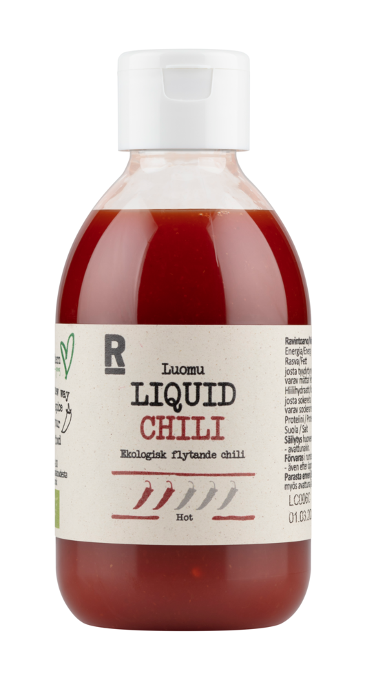 
Rajamäen Luomu Liquid Chili 240 ml - Default Title
