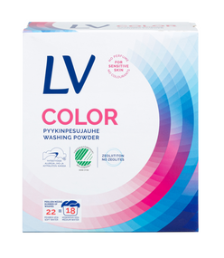 LV Color pyykinpesujauhe 750g