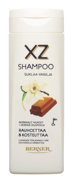 XZ Suklaa-Vanilja rauhoittava shampoo 250ml