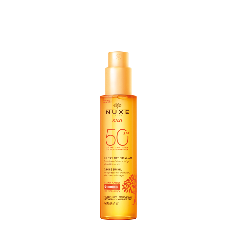 
Nuxe Sun Tanning Sun Oil High Protection SPF 50 for Face and Body 150 ml Aurinkosuojaöljy kasvoille ja vartalolle - Default Title
