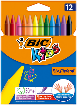 BIC Kids Plastidecor muovivahaliitu 12kpl