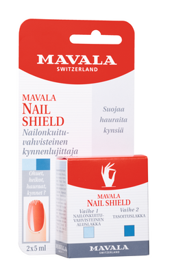 Mavala Nail Shield 2x5 ml kynnenkovettaja