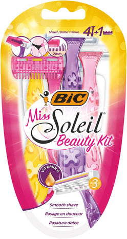 BIC varsiterä Miss Soleil Beauty Kit 4kpl + trimmeri