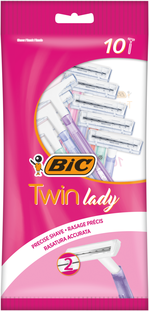 
BIC varsiterä Twin Lady 10kpl - Default Title
