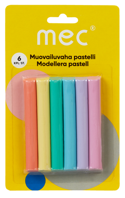 mec Muovailuvaha pastelli 6kpl / 100g