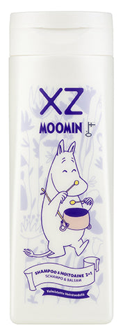 XZ  Muumi 2in1 shampoo+hoitoaine 250ml