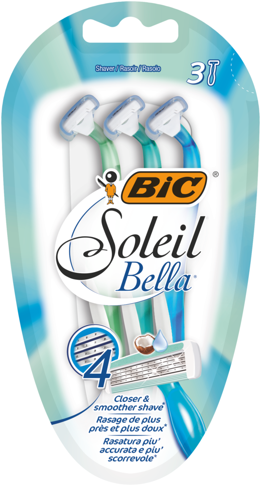 
BIC varsiterä Soleil Bella 3kpl - Default Title
