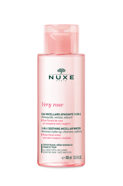 Nuxe Very Rose 3-in-1 Soothing Micellar Water for face and eyes - sensitive skin -misellivesi 400 ml