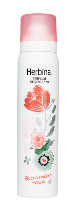Herbina parfyymideodorantti Blooming Rosa 100ml