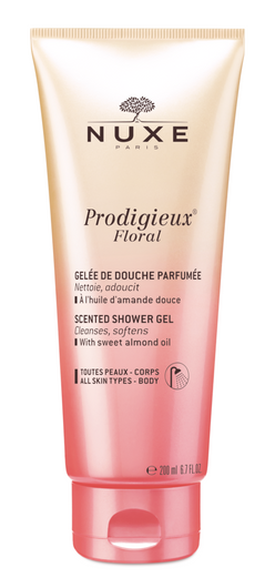 Nuxe Prodigieux Floral Scented Shower Gel -kukkaistuoksuinen suihkugeeli 200 ml
